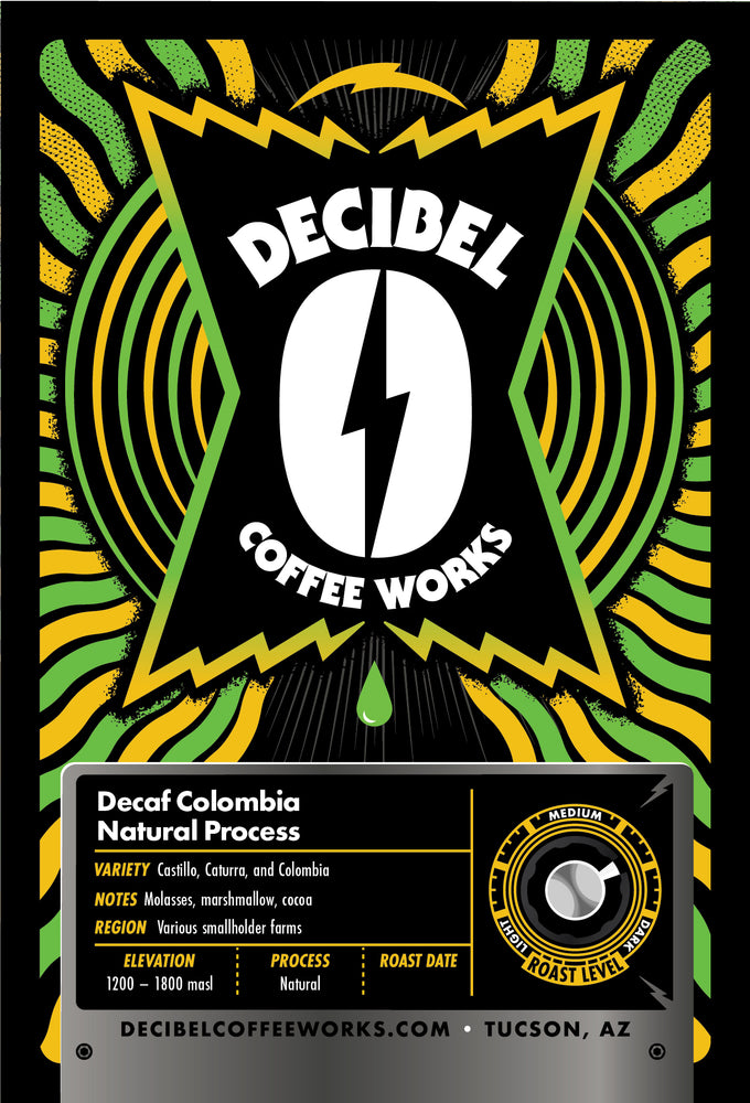 Decaf Colombia Natural Process